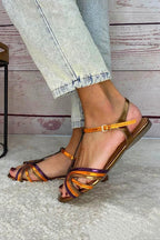Cosima | Multicolour Thong Sandal