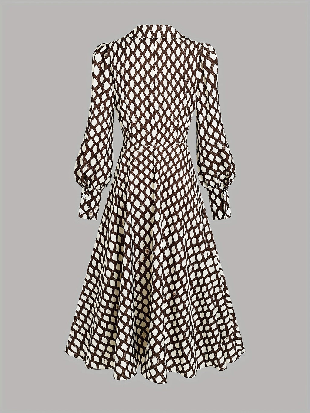 Zoe | Diamond Print Dress