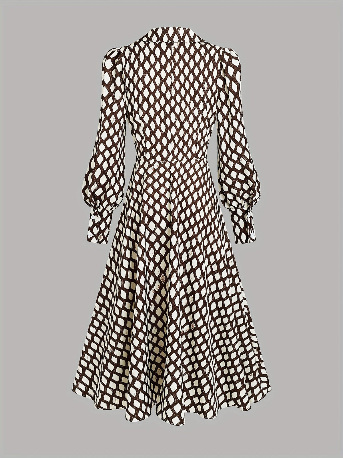 Zoe | Diamond Print Dress