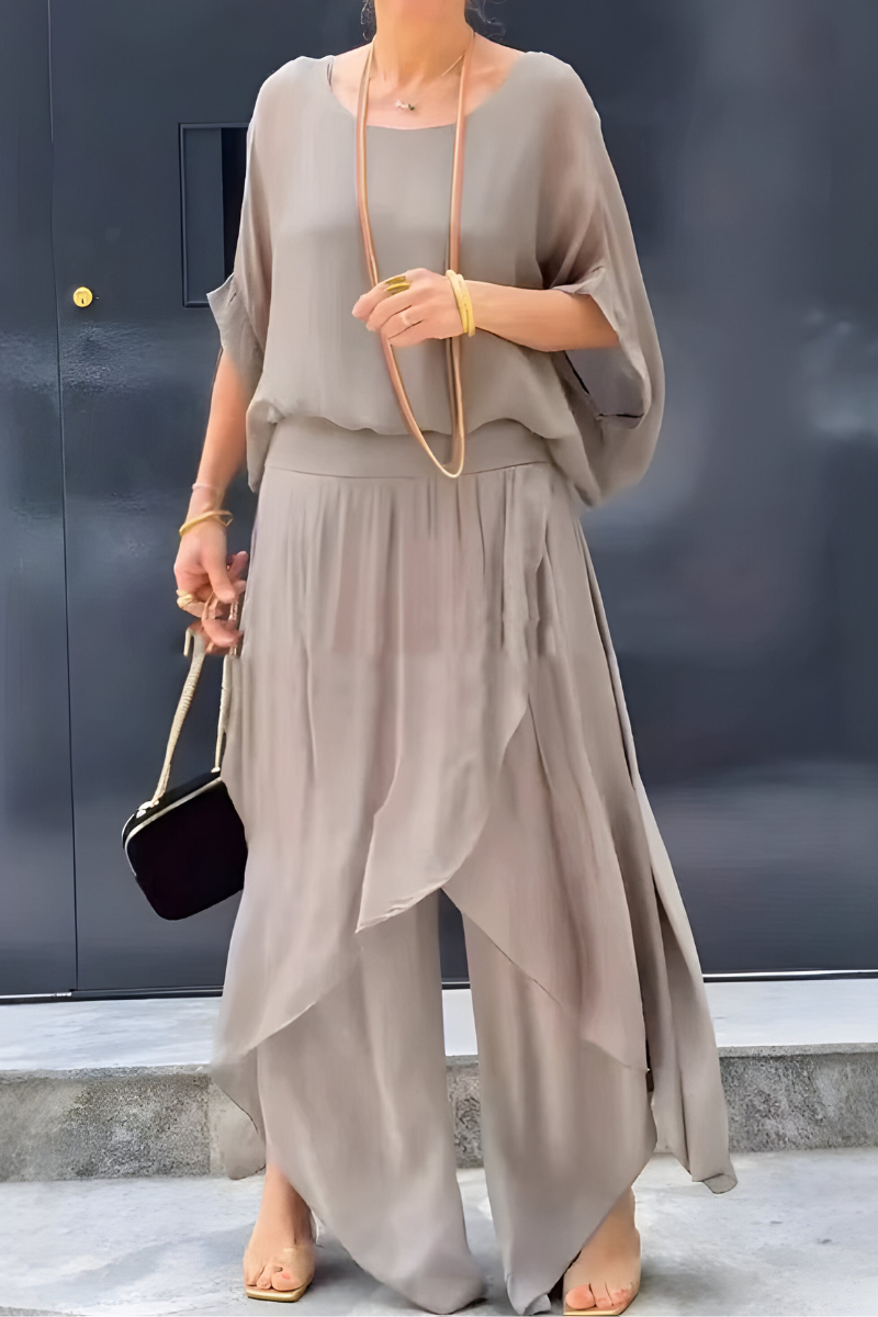 Manna | Wide-Leg Two-Piece Set