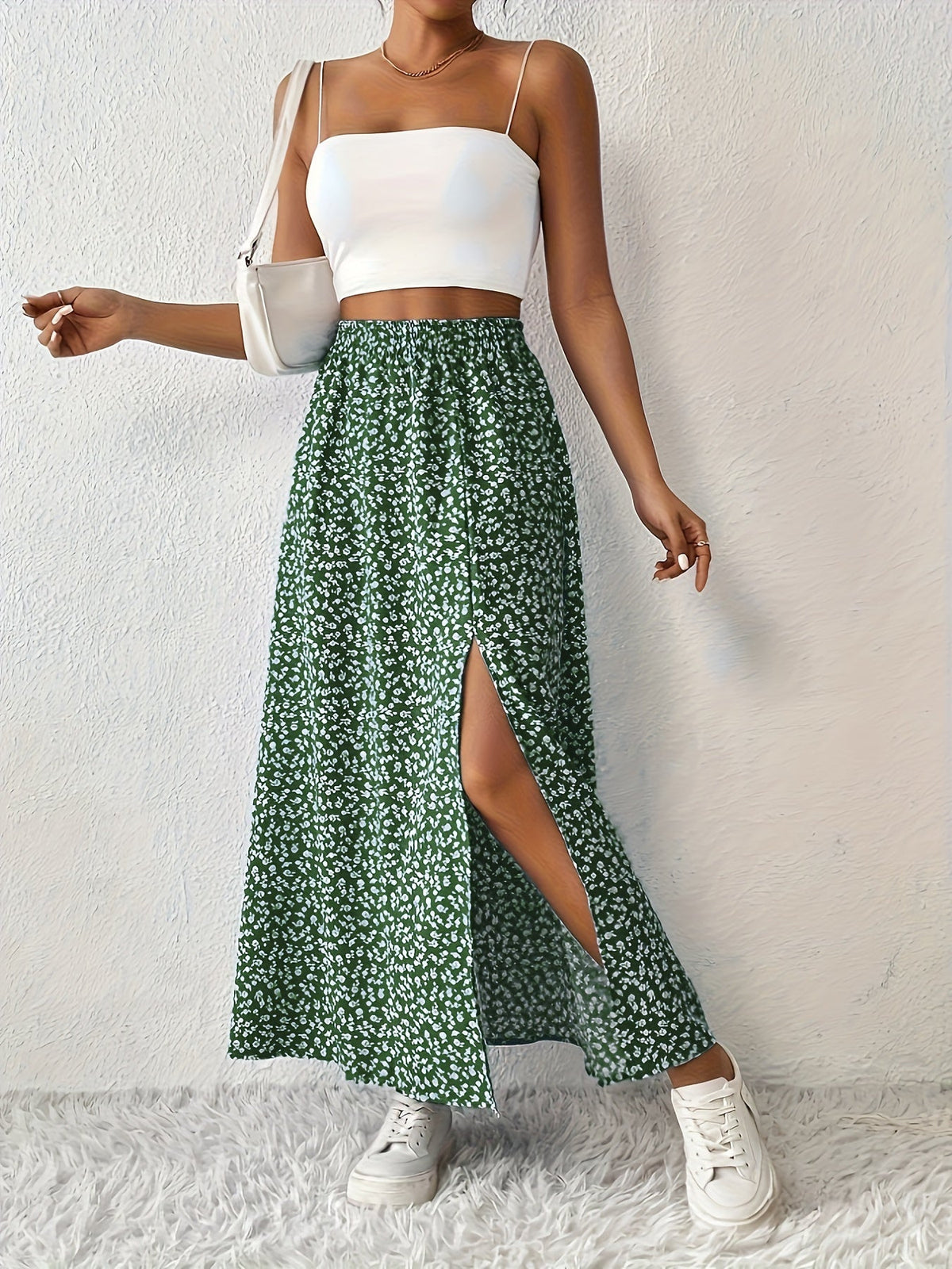 Paige | Floral Print Maxi Skirt