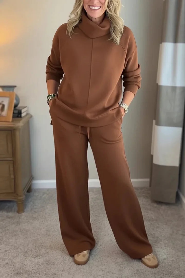 Colleen | Casual Roll-Neck 2 Piece