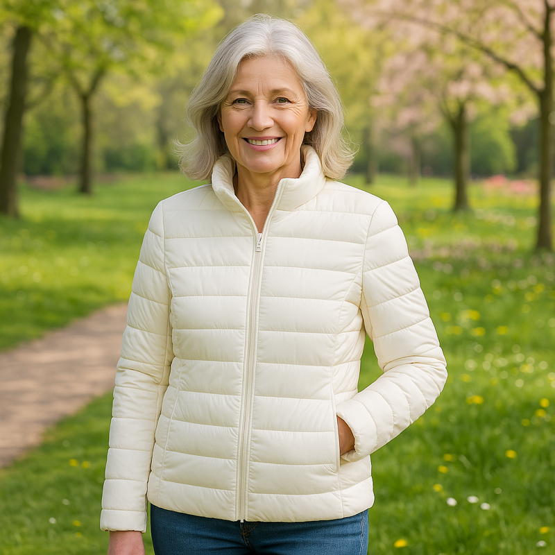TRANSITION PADDED JACKET | WHITE