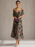 Hendrika | Coral Evening Dress
