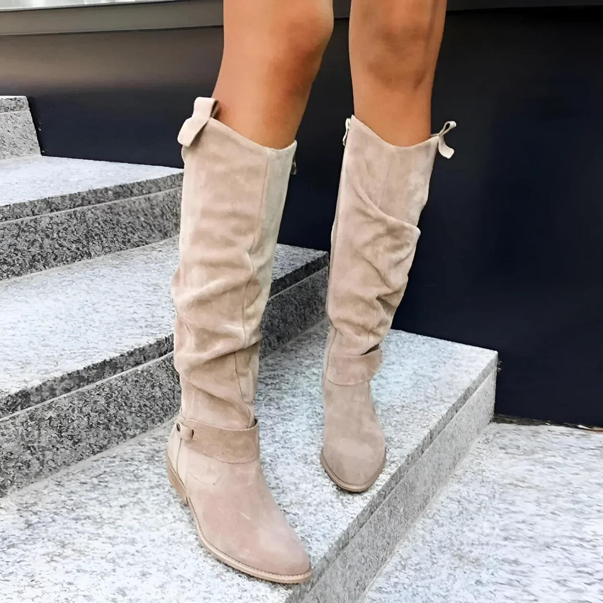 OCTAVIA | SLOUCH KNEE-HIGH BOOTS