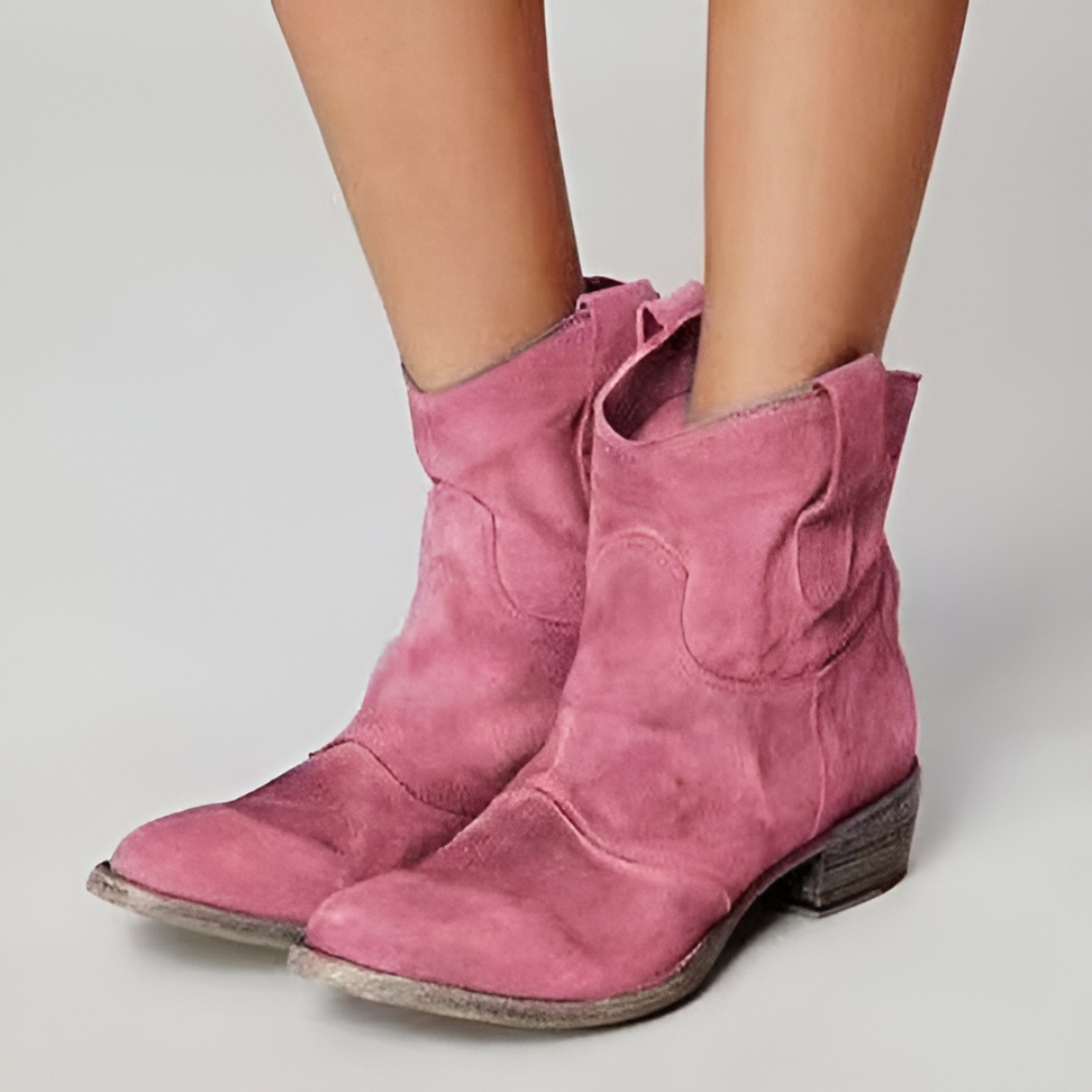 ANNABEL | WESTERN ANKLE BOOTS