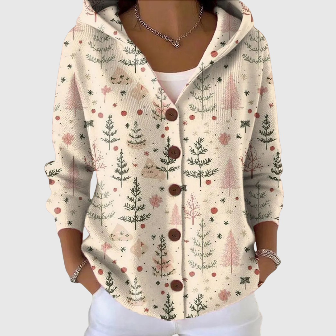 Louise | Comfortable Cardigan with Hood