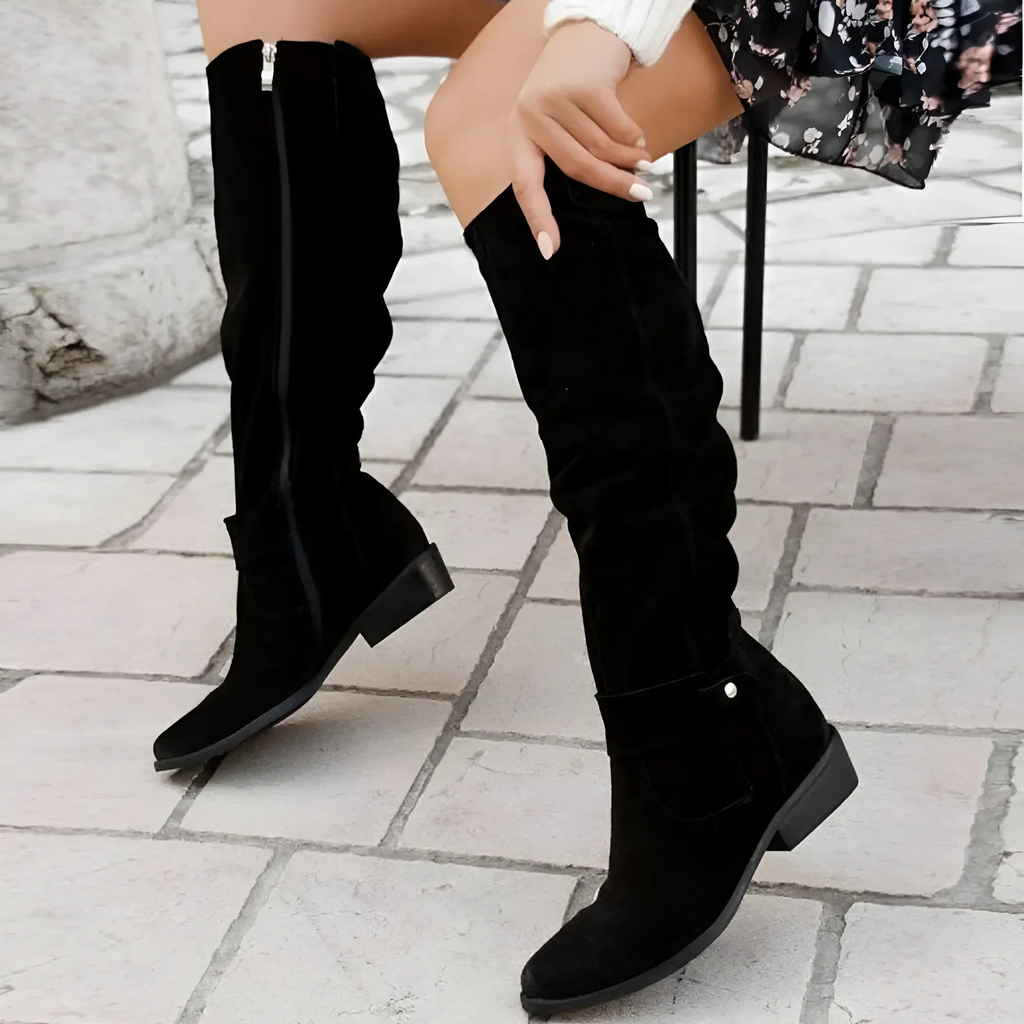 OCTAVIA | SLOUCH KNEE-HIGH BOOTS