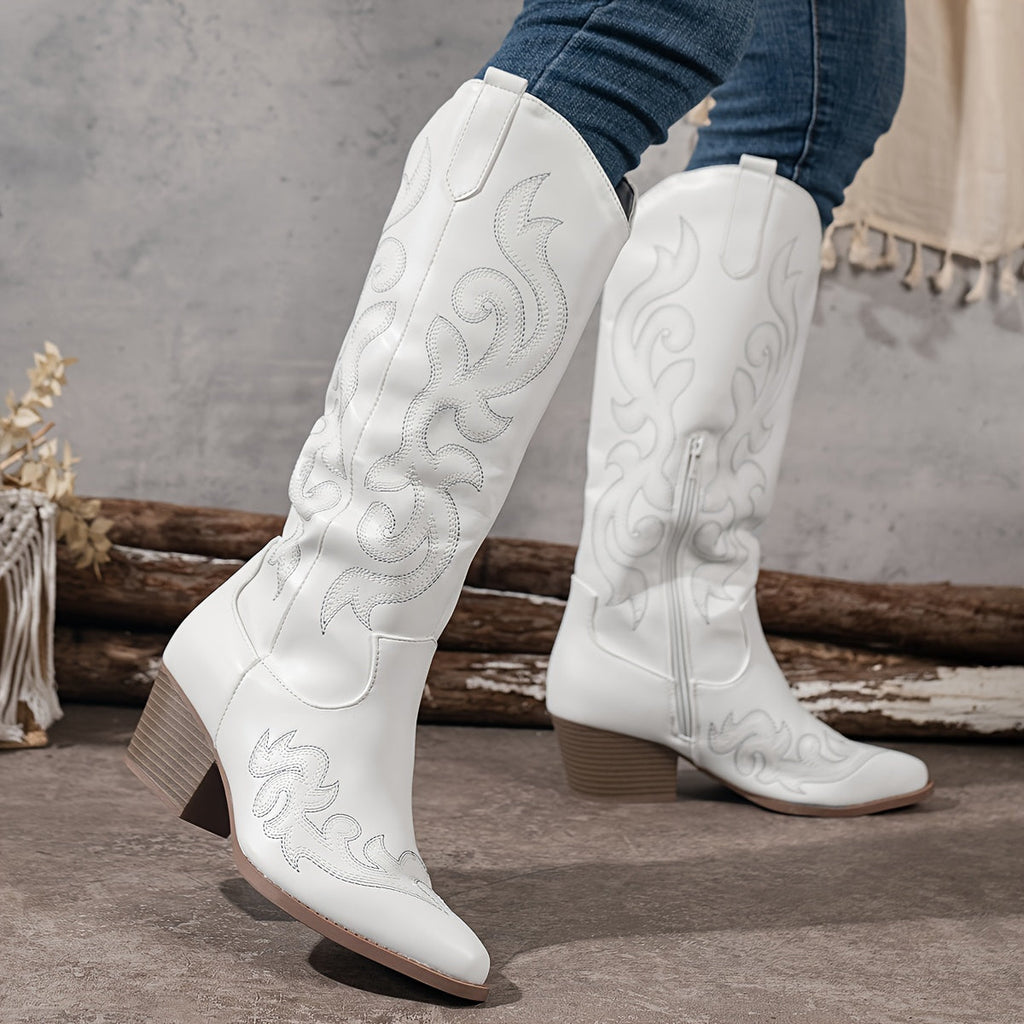 IMOGEN | EMBROIDERED COWBOY BOOTS