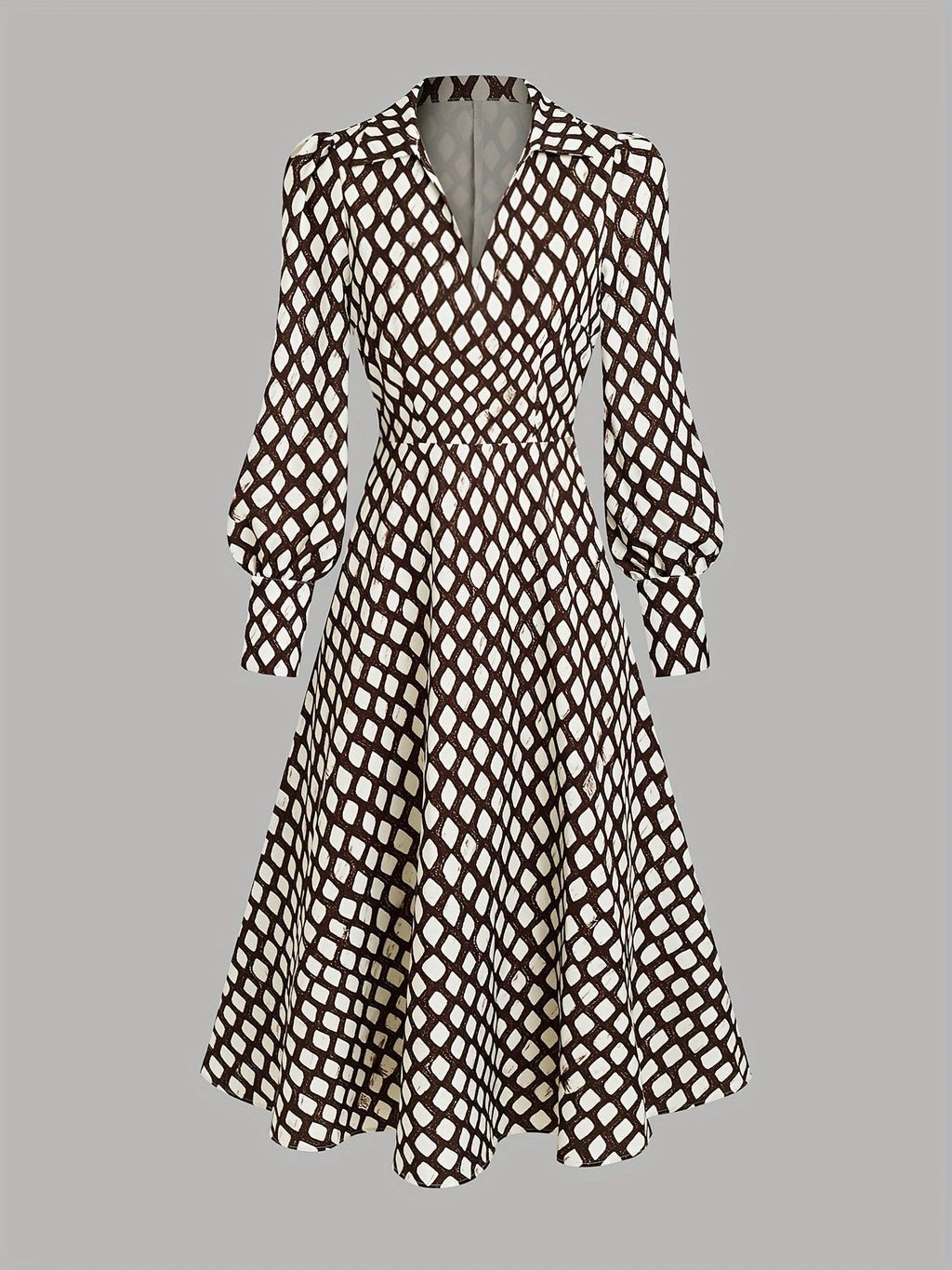 Zoe | Diamond Print Dress