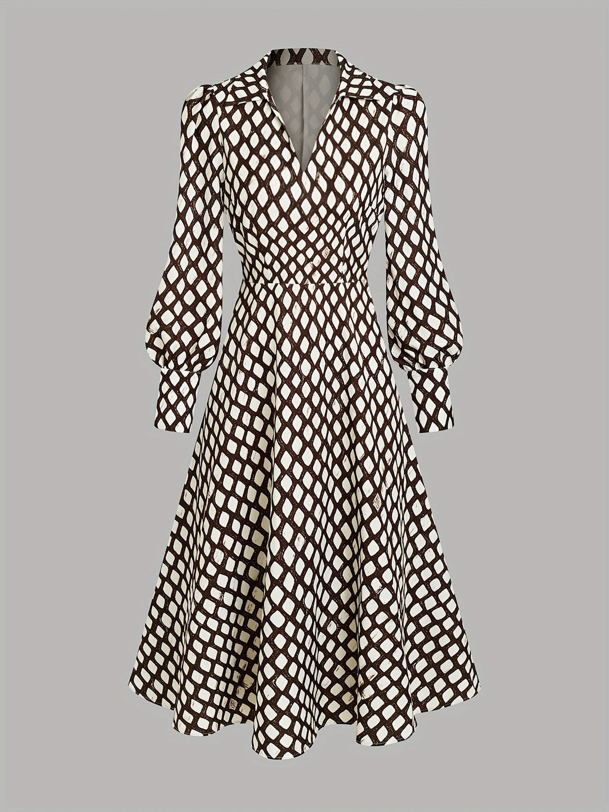 Zoe | Diamond Print Dress