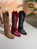 IMOGEN | EMBROIDERED COWBOY BOOTS