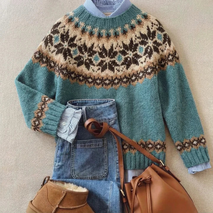 Bella | Classic Vintage Knitted Jumper