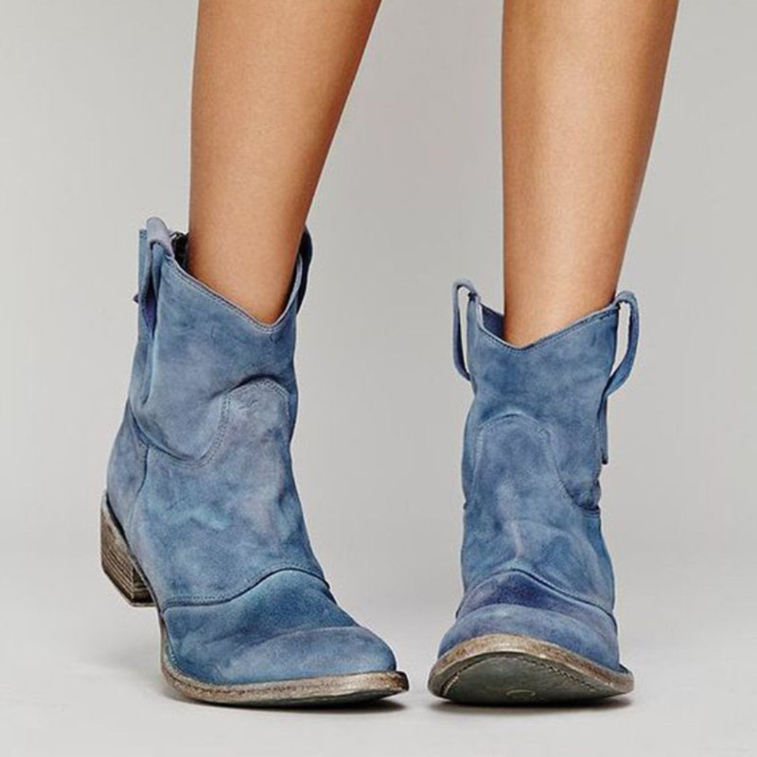 ANNABEL | WESTERN ANKLE BOOTS