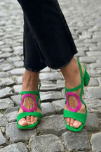 Talia | Vibrant Yellow Sandal