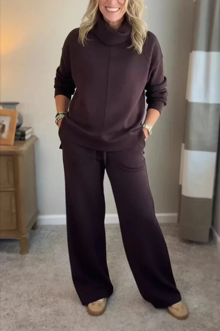 Colleen | Casual Roll-Neck 2 Piece