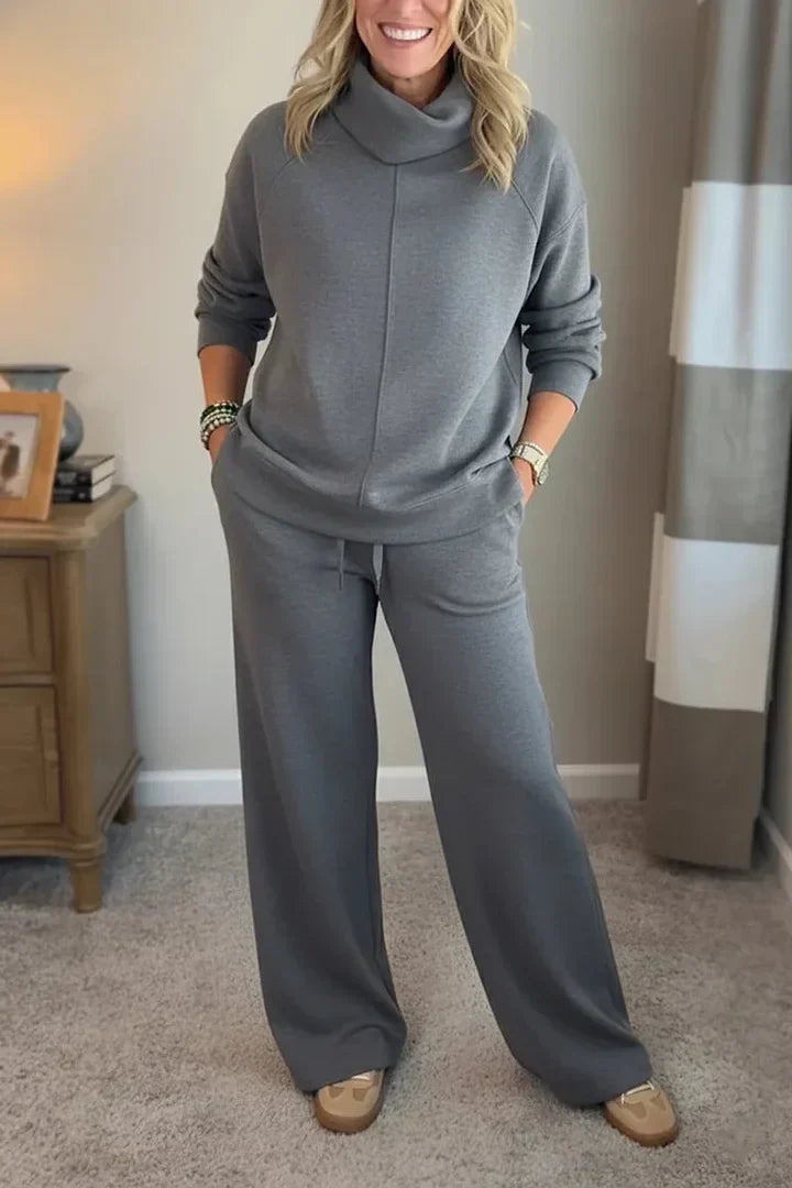 Colleen | Casual Roll-Neck 2 Piece