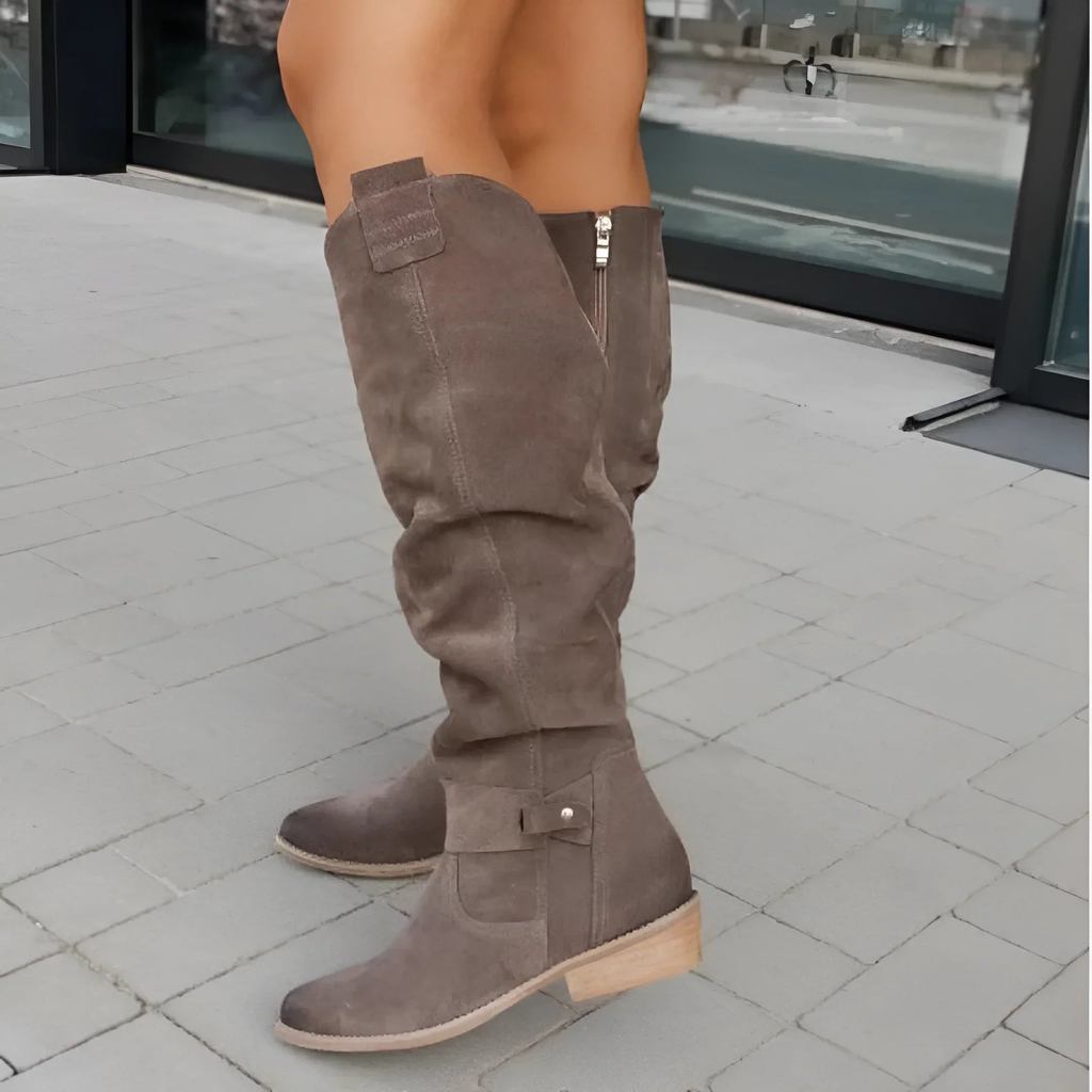 OCTAVIA | SLOUCH KNEE-HIGH BOOTS
