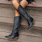 IMOGEN | EMBROIDERED COWBOY BOOTS