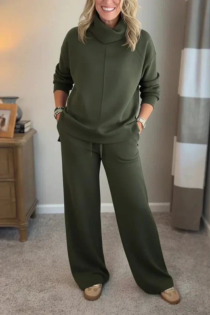 Colleen | Casual Roll-Neck 2 Piece