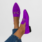 Juliet | Suede Snaffle Loafers