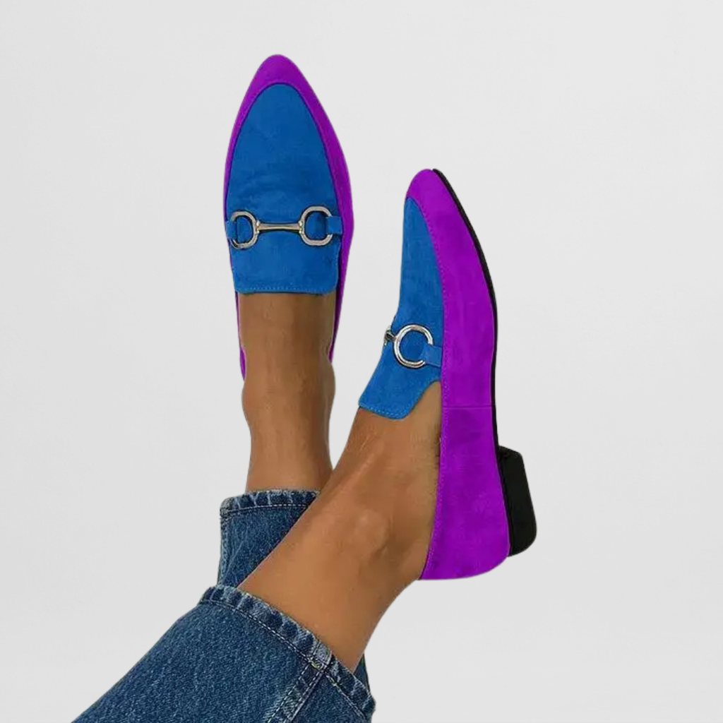 Juliet | Suede Snaffle Loafers