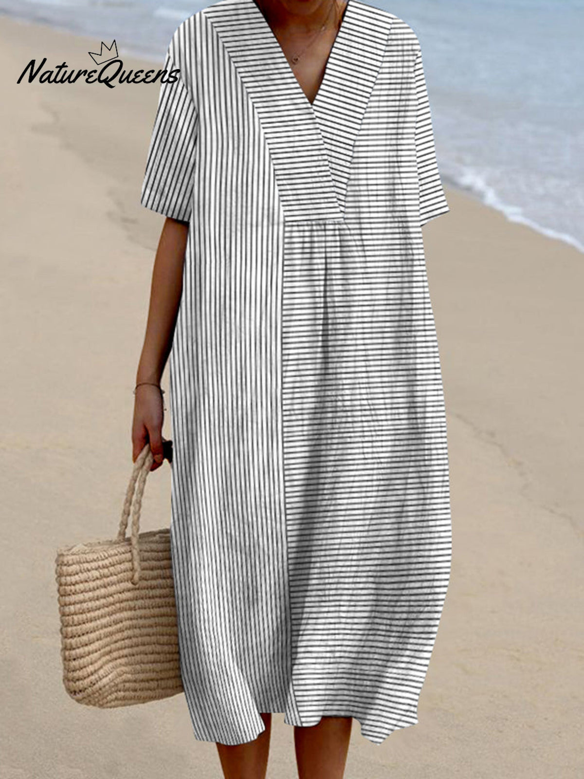Isa | Vintage Striped Dress