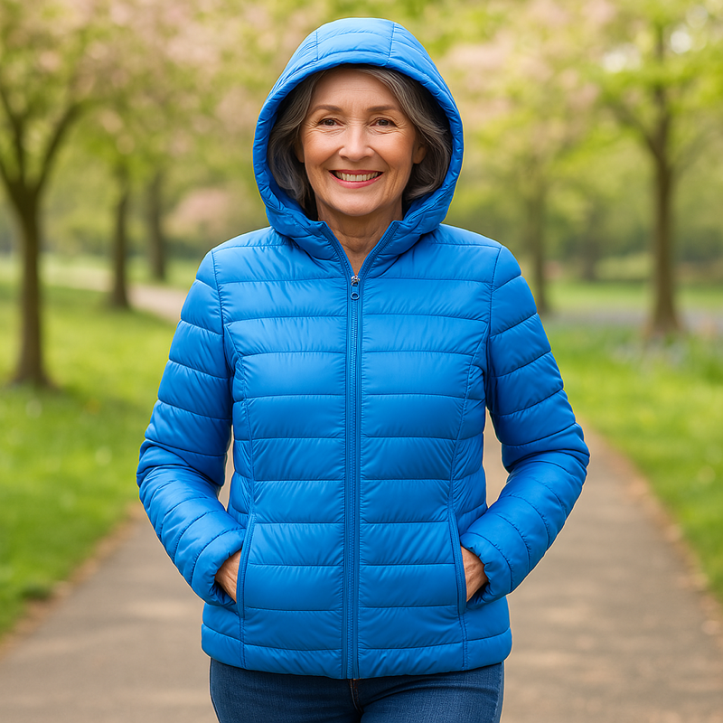 TRANSITIONAL PADDED JACKET | SKY BLUE