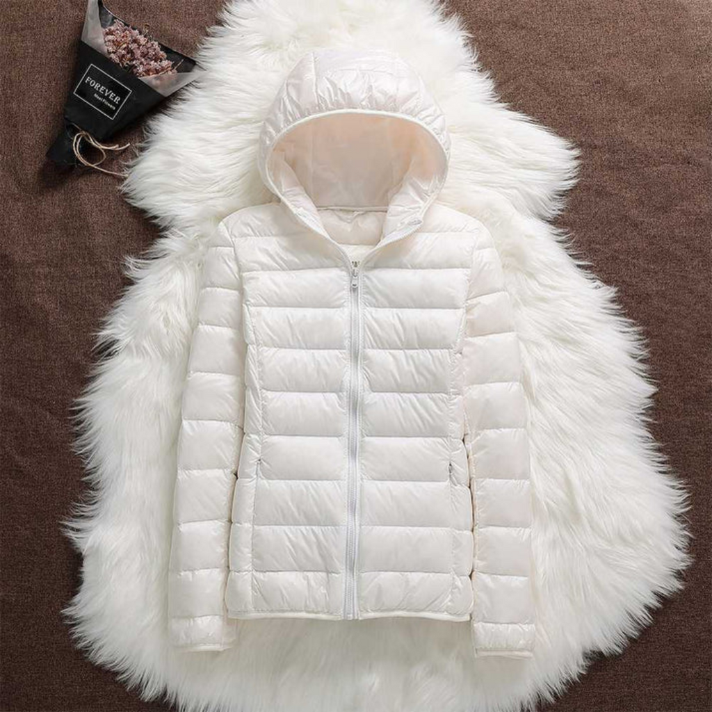 TRANSITIONAL PUFFED JACKET | WHITE