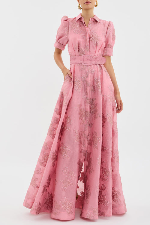 Aria | Short Dress with Balloon Sleeves