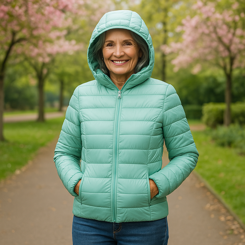 TRANSITIONAL DOWN JACKET | MINT GREEN