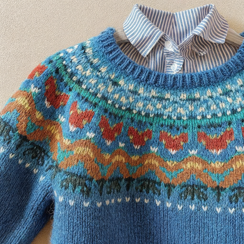 Vera | Classic Vintage Knitted Jumper