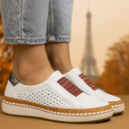 ELSA | PERFORATED SLIP-ON TRAINERS