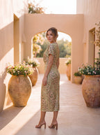 Antonella | Elegant dress in lightweight, flowing fabric