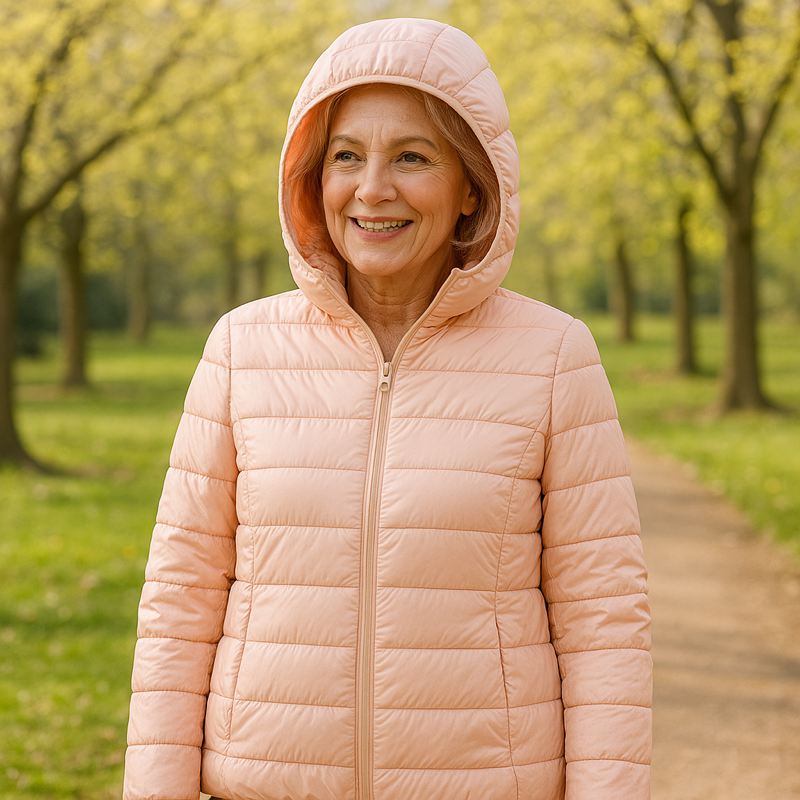 TRANSITIONAL PADDED JACKET | LIGHT PINK