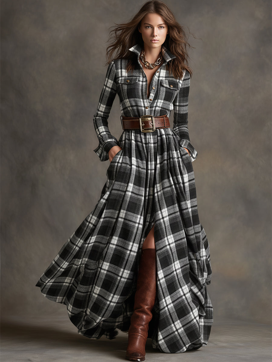 Mandy | Belted Shirt Dress