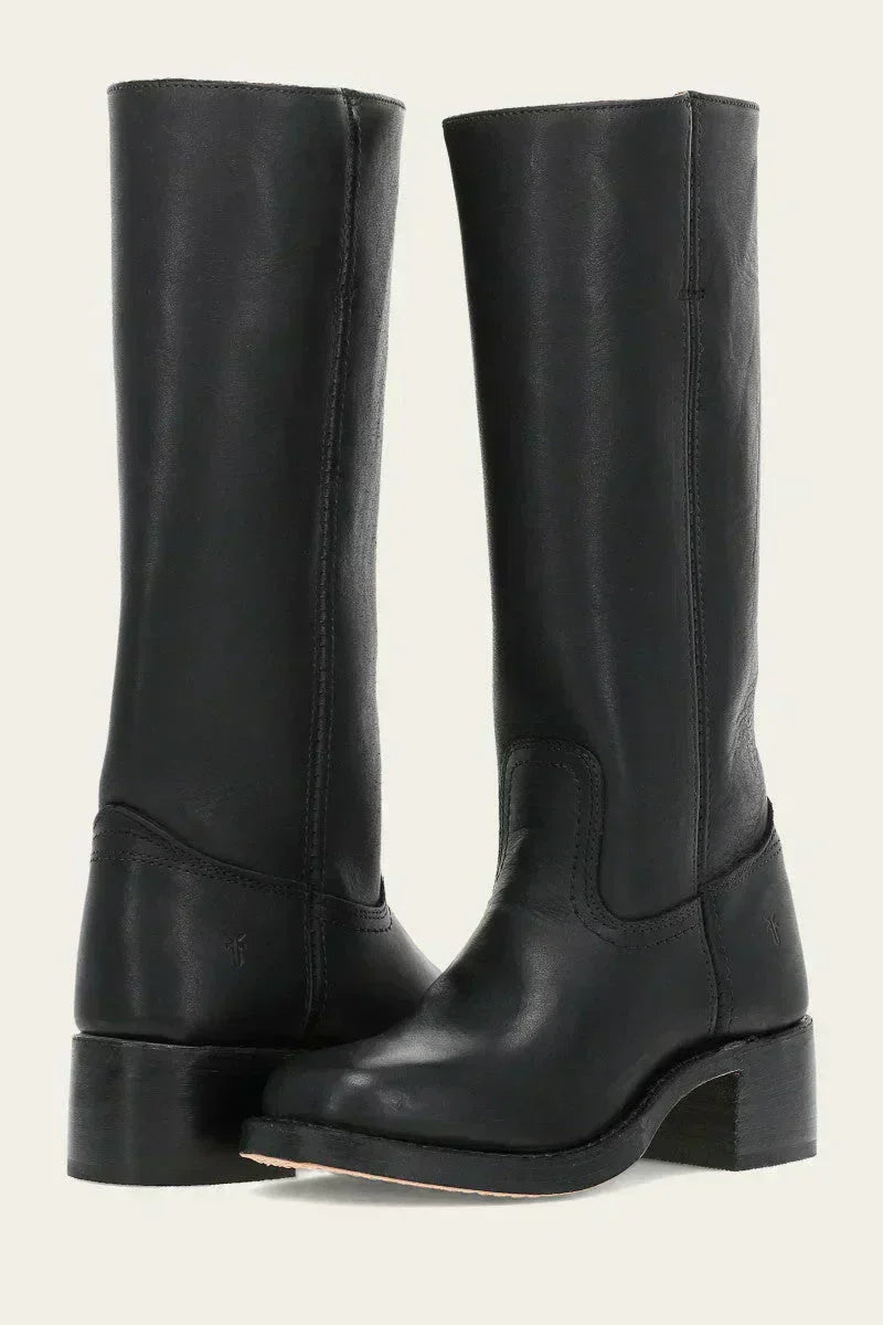 HENRIETTA | MID-CALF RIDING BOOTS
