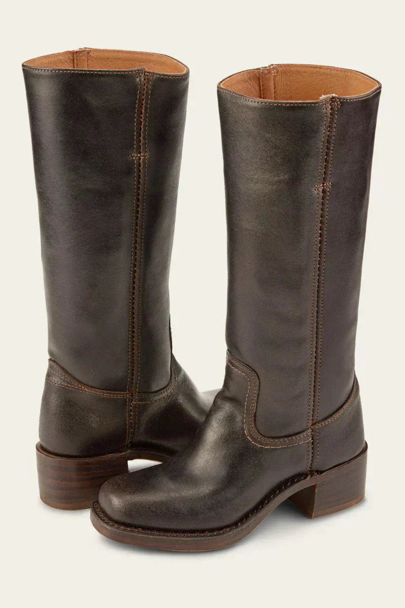 HENRIETTA | MID-CALF RIDING BOOTS