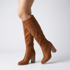 LETITIA | KNEE-HIGH BLOCK HEEL BOOTS