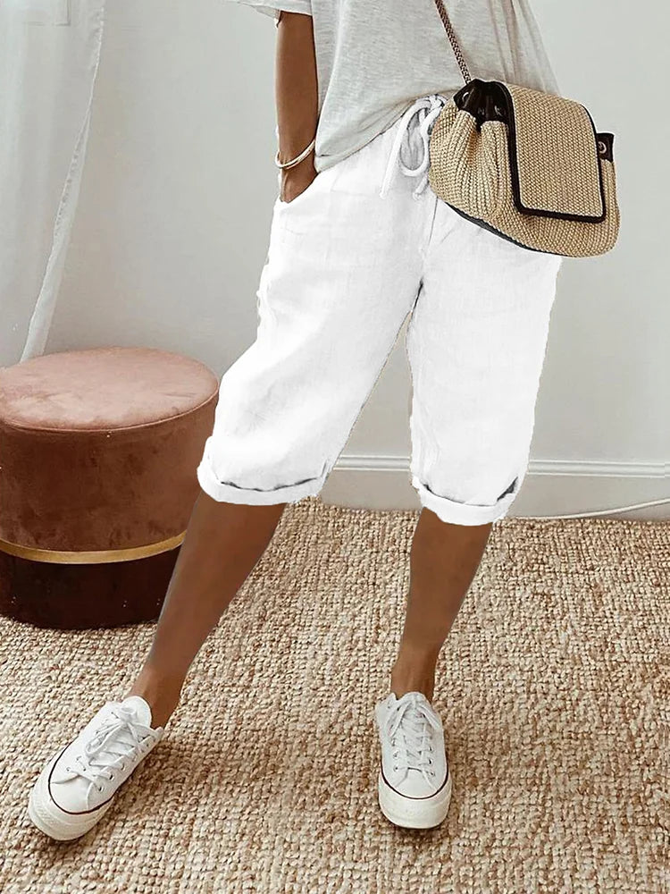 Claire | Cotton Shorts for Women