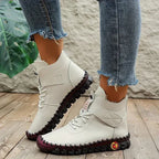 ESME | LACE-UP COMFORT ANKLE BOOTS