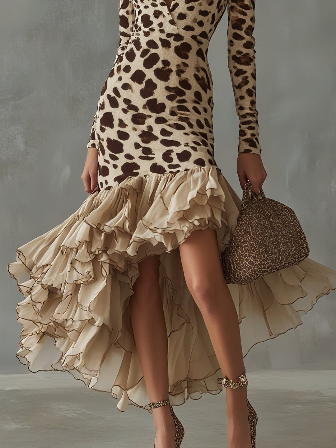 Eleonora | Tiered Ruffle Dress