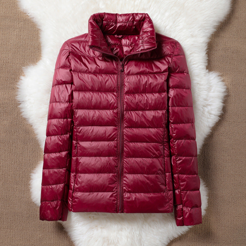 TRANSITION JACKET WITH PADDING | DARK RED