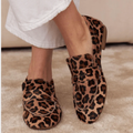 Virelle | Leopard Calf Hair Mules