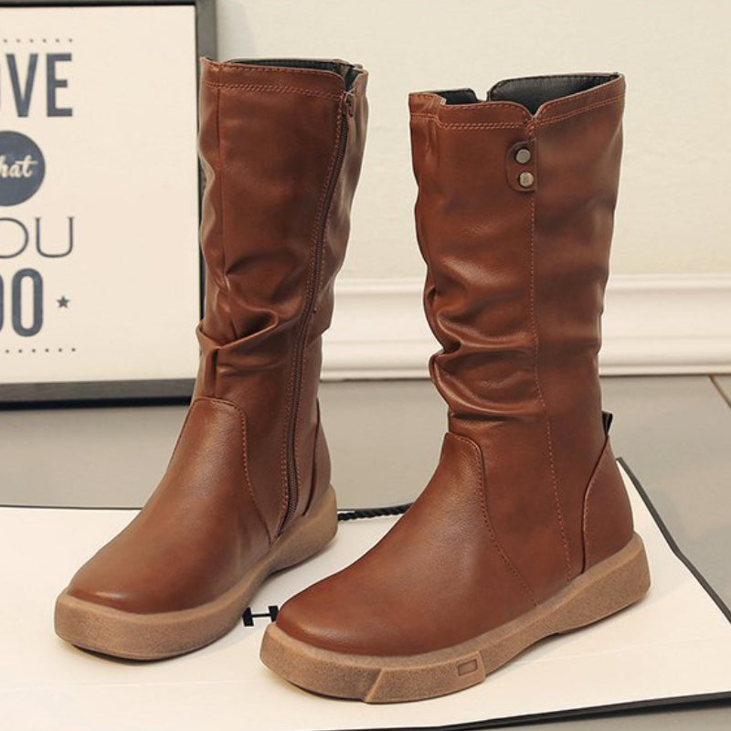 PRUDENCE | SLOUCH MID-CALF BOOTS