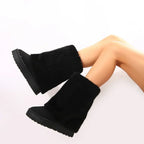 VIOLET | PLUSH TALL BOOTS