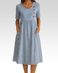 Isolde | Slimming Midi Dress