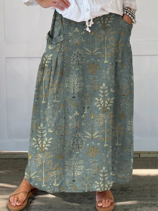 Ida | Light Printed Skirt