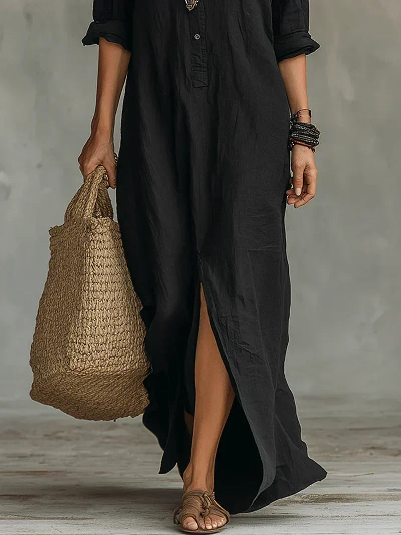 Savenora | Elegant Maxi Dress for Timeless Beauty