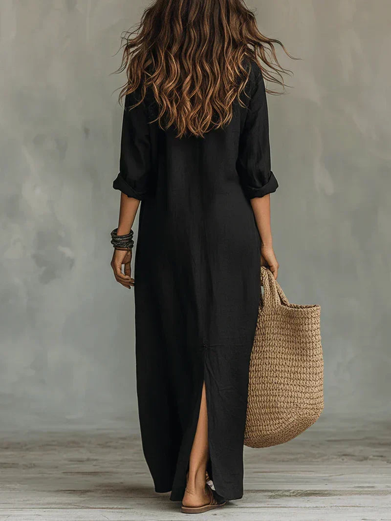 Savenora | Elegant Maxi Dress for Timeless Beauty